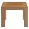 Modway Upland Outdoor Patio Wood Side Table - Natural - Front Angle - Modway Upland Outdoor Patio Wood Side Table - Natural - Front Angle