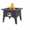 Modway Vivacity Outdoor Patio Fire Pit Table - Espresso - Lifestyle - Modway Vivacity Outdoor Patio Fire Pit Table - Espresso - Lifestyle