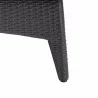 Modway Splendor 43.5" Rectangle Outdoor Patio Fire Pit Table - Espresso - Base Angle - Modway Splendor 43.5" Rectangle Outdoor Patio Fire Pit Table - Espresso - Base Angle
