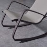 Modway Traveler Rocking Outdoor Patio Mesh Sling Lounge Chair - Espresso - Lifestyle