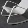 Modway Traveler Rocking Outdoor Patio Mesh Sling Lounge Chair - White White - Lifestyle - Modway Traveler Rocking Outdoor Patio Mesh Sling Lounge Chair - White White - Lifestyle