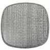 Modway Endeavor 36" Outdoor Patio Wicker Rattan Dining Table - Gray - Top Angle - Modway Endeavor 36" Outdoor Patio Wicker Rattan Dining Table - Gray - Top Angle