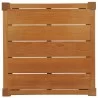 Modway Northlake Outdoor Patio Premium Grade A Teak Wood Side Table - Natural - Top Angle - Modway Northlake Outdoor Patio Premium Grade A Teak Wood Side Table - Natural - Top Angle