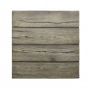 Modway Manteo Rustic Coastal Outdoor Patio Side Table - Light Gray - Top Angle
