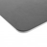 Modway Raleigh Outdoor Patio Aluminum Bar Table - White - Closeup Top Angle