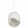 Modway Hide Sunbrella® Fabric Swing Outdoor Patio Lounge Chair Without Stand - White Beige - Front Side Angle - Modway Hide Sunbrella® Fabric Swing Outdoor Patio Lounge Chair Without Stand - White Beige - Front Side Angle
