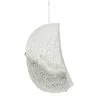 Modway Hide Sunbrella® Fabric Swing Outdoor Patio Lounge Chair Without Stand - White Beige - Side Angle - Modway Hide Sunbrella® Fabric Swing Outdoor Patio Lounge Chair Without Stand - White Beige - Side Angle
