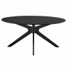 Modway Crossroads Round Wood Dining Table 7