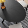 Modway Crossroads Round Wood Dining Table 9
