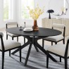 Modway Crossroads Round Wood Dining Table 10