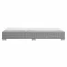 Modway Conway Sunbrella® Outdoor Patio Wicker Rattan Chaise Lounge - Light Gray White - Front Side Angle - Modway Conway Sunbrella® Outdoor Patio Wicker Rattan Chaise Lounge - Light Gray White - Front Side Angle