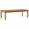 Modway Upland Outdoor Patio Teak Wood Coffee Table - Natural - Front Side Angle - Modway Upland Outdoor Patio Teak Wood Coffee Table - Natural - Front Side Angle