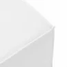 Modway Saybrook Outdoor Patio Upholstered Sectional Sofa Ottoman in White - Seat Closeup Angle - Modway Saybrook Outdoor Patio Upholstered Sectional Sofa Ottoman in White - Seat Closeup Angle