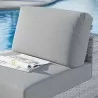 Modway Convene Outdoor Patio Armless Chair in Light Gray Gray - Lifestyle - Modway Convene Outdoor Patio Armless Chair in Light Gray Gray - Lifestyle