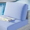 Modway Convene Outdoor Patio Armless Chair - Light Gray Light Blue - Lifestyle - Modway Convene Outdoor Patio Armless Chair - Light Gray Light Blue - Lifestyle