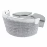 Modway Scottsdale Canopy Outdoor Patio Daybed in Light Gray Gray - Back Side Angle - Modway Scottsdale Canopy Outdoor Patio Daybed in Light Gray Gray - Back Side Angle