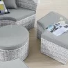 Modway Scottsdale Canopy Outdoor Patio Daybed in Light Gray Gray - Lifestyle - Modway Scottsdale Canopy Outdoor Patio Daybed in Light Gray Gray - Lifestyle
