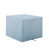 Modway Conway Outdoor Patio Furniture Cover - Light Blue - Front Side Angle