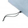 Modway Conway Outdoor Patio Furniture Cover - Gray - Closeup Angle