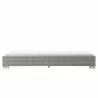 Modway Conway Outdoor Patio Wicker Rattan Chaise Lounge in Light Gray White - Front Angle - Modway Conway Outdoor Patio Wicker Rattan Chaise Lounge in Light Gray White - Front Angle