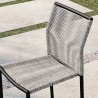 Modway Serenity Outdoor Patio Chairs in Light Gray - Set of Two - Lifestyle