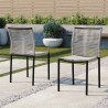 Modway Serenity Outdoor Patio Chairs in Light Gray - Set of Two - Lifestyle