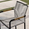 Modway Serenity Outdoor Patio Armchairs in Light Gray - Set of Two - Lifestyle