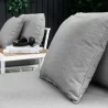 Modway Stance 3 Piece Outdoor Patio Aluminum Set in White Gray - Lifestyle - Modway Stance 3 Piece Outdoor Patio Aluminum Set in White Gray - Lifestyle