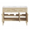 Modway Elysian 48" Double Sink Bathroom Vanity Open