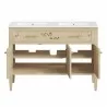 Modway Elysian 48" Double Sink Bathroom Vanity Open - Modway Elysian 48" Double Sink Bathroom Vanity Open