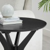Modway Crossroads 24” Round Wood Side Table 3