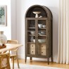 Modway Nolan Tall Arched Storage Display Cabinet2