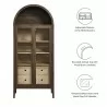 Modway Nolan Tall Arched Storage Display Cabinet 7 - Modway Nolan Tall Arched Storage Display Cabinet 7
