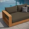 Modway Tahoe Acacia Wood Outdoor Patio Acacia Wood Loveseat - Modway Tahoe Acacia Wood Outdoor Patio Acacia Wood Loveseat