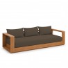 Modway Tahoe Outdoor Patio Acacia Wood Sofa