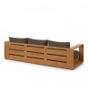 Modway Tahoe Outdoor Patio Acacia Wood Sofa Back