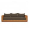 Modway Tahoe Outdoor Patio Acacia Wood Sofa Front