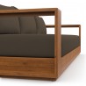 Modway Tahoe Outdoor Patio Acacia Wood Sofa