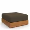 Modway Tahoe Outdoor Patio Acacia Wood Ottoman 1 - Modway Tahoe Outdoor Patio Acacia Wood Ottoman 1