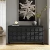 Modway Toscana 61" Sideboard Black - Modway Toscana 61" Sideboard Black