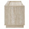Modway Hollis 59" Travertine TV Stand Side