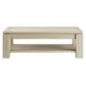 Modway Hollis Travertine Coffee Table Front - Modway Hollis Travertine Coffee Table Front