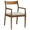 Modway Solara Fabric Wood Dining Armchairs Walnut - Modway Solara Fabric Wood Dining Armchairs Walnut