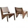 Modway Rylina Vegan Leather Accent Chairs Set of 2