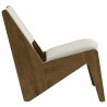 Modway Rylina Vegan Leather Accent Chairs Gray Side