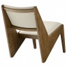 Modway Rylina Vegan Leather Accent Chairs Gray Back
