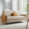 Modway Kellan Performance Velvet Sofa Gray