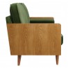 Modway Kellan Performance Velvet Sofa Green Side