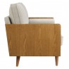 Modway Kellan Heathered Weave Fabric Loveseat 7