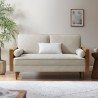 Modway Kellan Heathered Weave Fabric Loveseat 4
